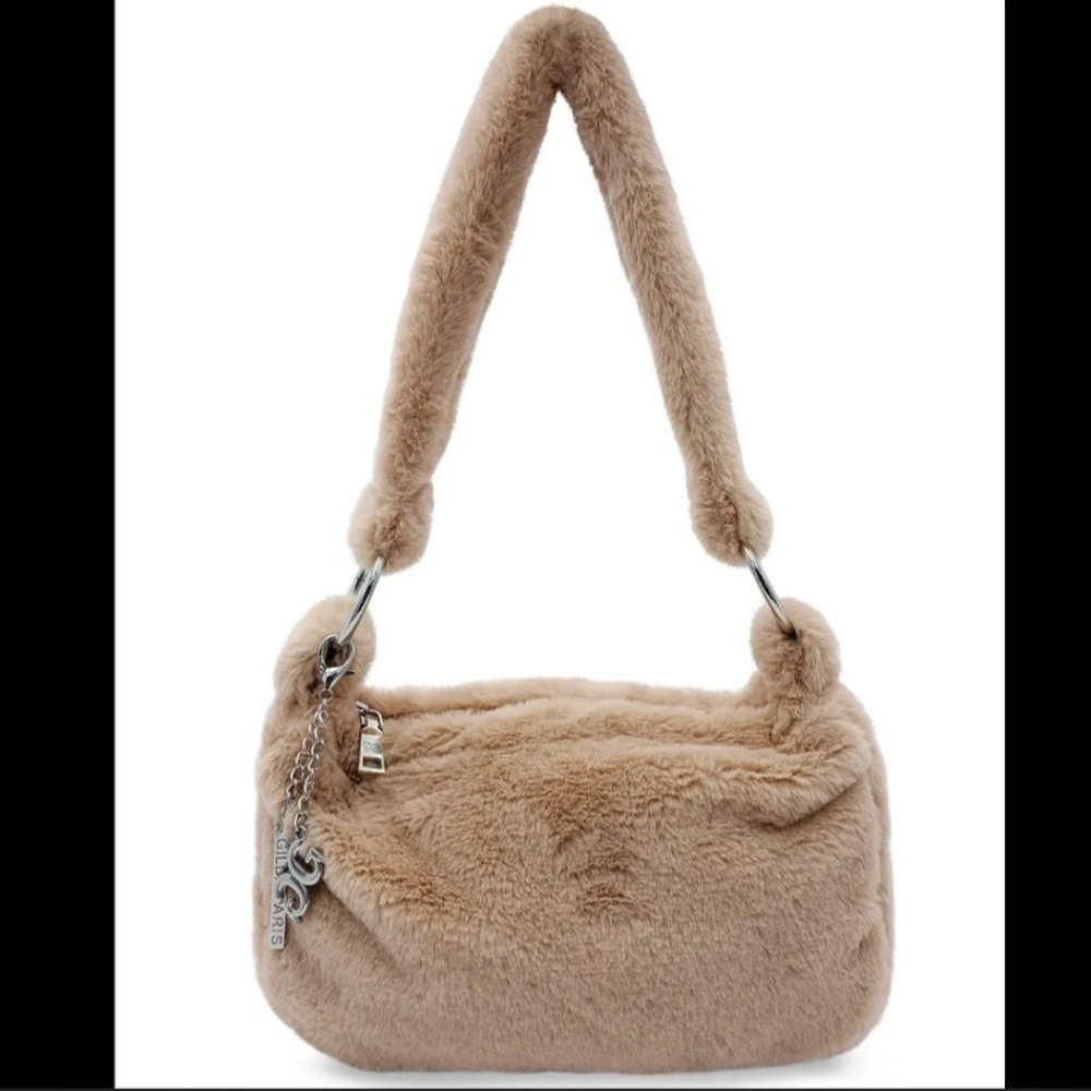 NWT! Gilda Paris Fur Shoulder bag (msrp $99)